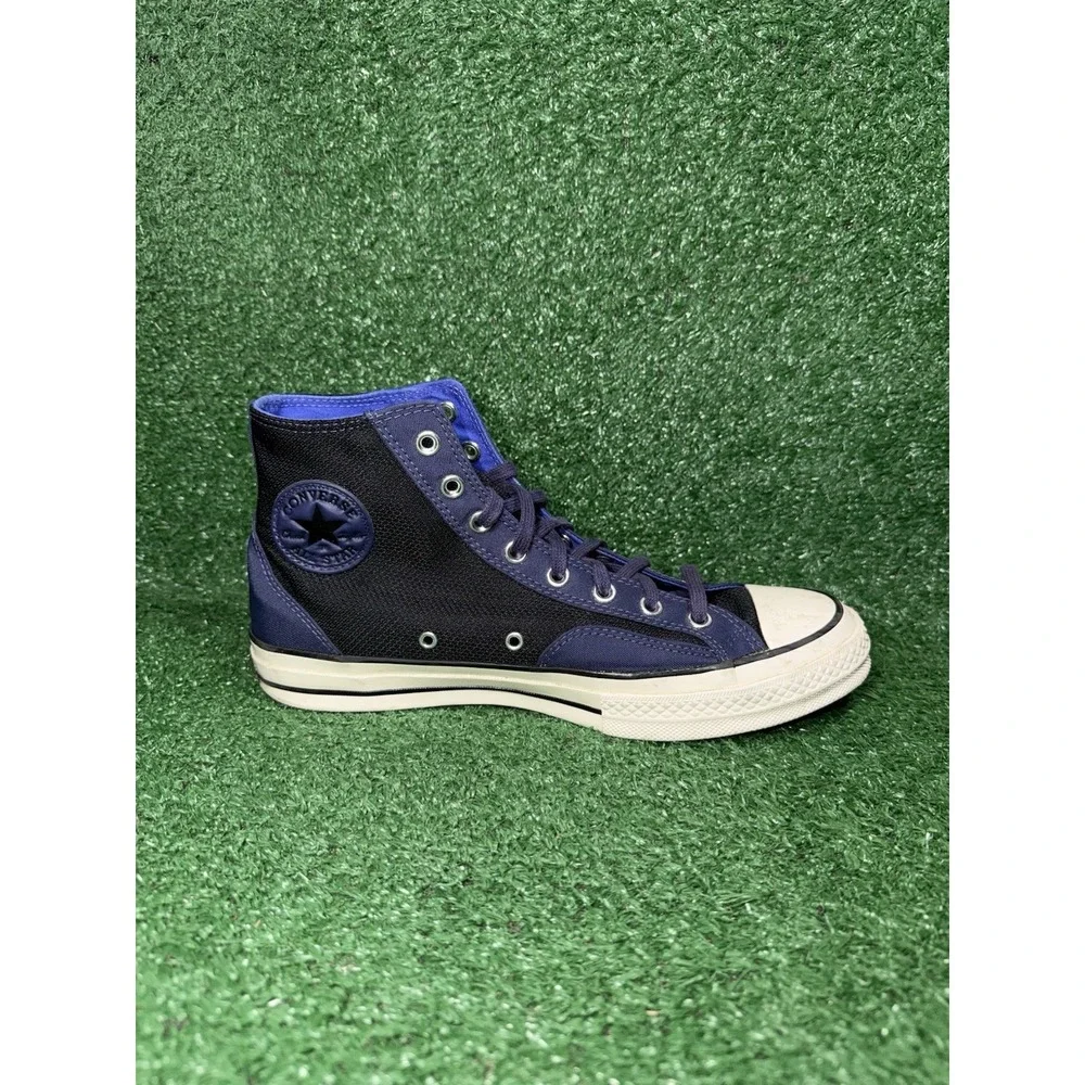 Converse Chuck 70 Men 9.5 Women 11.5 Blue Black Cordura Comfort Sneakers A05578C - Picture 2 of 11